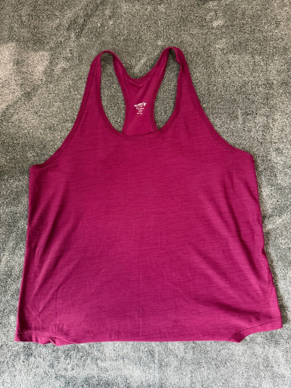Old Navy Racerback Tank Top -  Purple